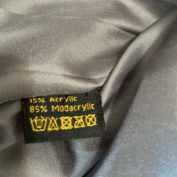 Jayley Collection Faux Fur Oversized Python Print Coat One Size - Picture 7 of 9